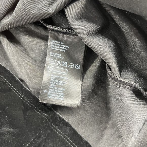 H&M Dress womens 2 Black Velvet Bodycon Sheer long sleeve snake skin print - Picture 7 of 11